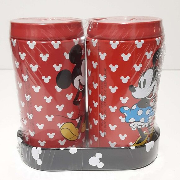 Mickey and Minnie Salt & Pepper Shakers ~ Tin ~ NEW - Picture 4 of 6